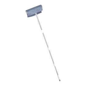Pet Hair Removal Broom, 58.46 in Adjustable Long Handle, Rubber Broom with Built in Squeegee Reusable Dog Cat Hair Remover