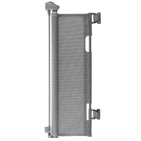 Retractable Baby Gate, Extends to 72.8 inch Wide, 31.3 inch Tall, with Security Lock, Easy to Use, Walk Through Without Tripping
